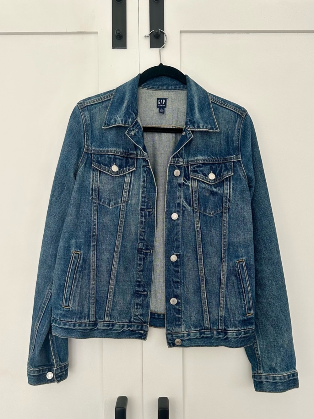 Classic GAP Denim Jacket in Blue in Tall